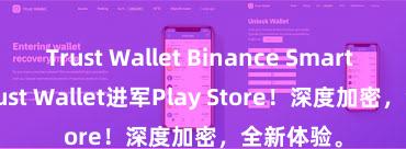 Trust Wallet Binance Smart Chain Trust Wallet进军Play Store！深度加密，全新体验。